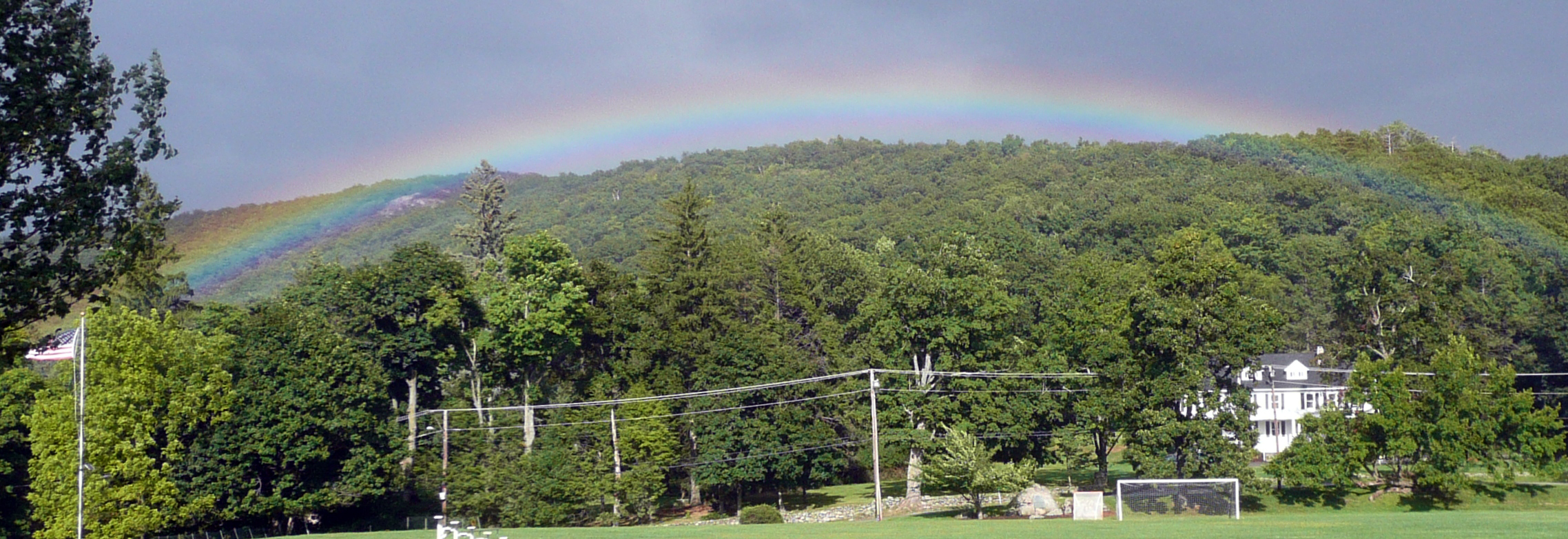 12-13 rainbow over Spy Rock 12-13 rainbow over Spy Rock